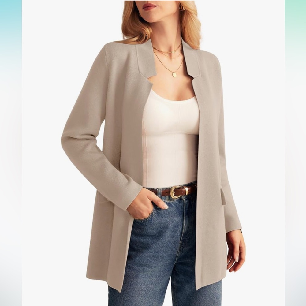 Women's Taupe/Cream Jacket